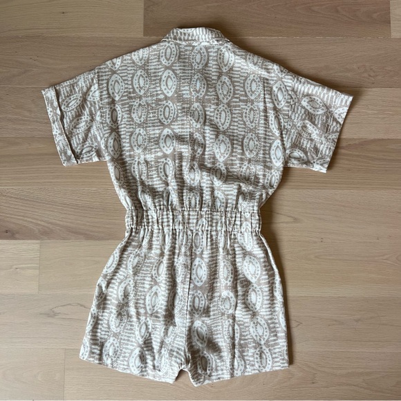 INTERMIX Piper Printed Poplin Romper - Picture 5 of 12